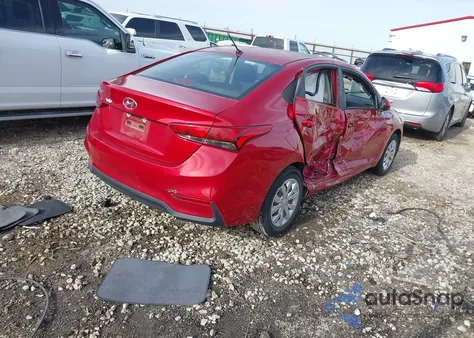 2019 Hyundai Accent Se from USA, damaged, VIN 3KPC24A33KE069198
